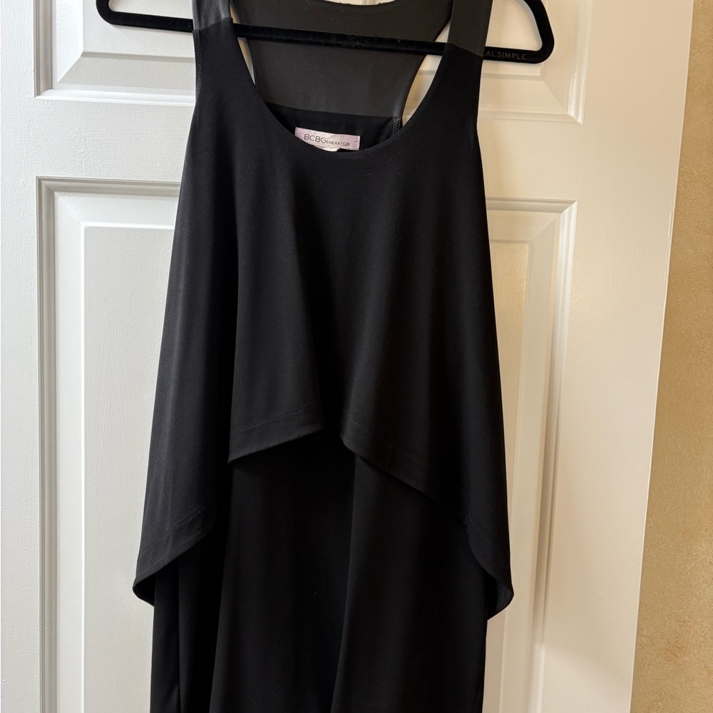 BCBGeneration Black High Low Dress